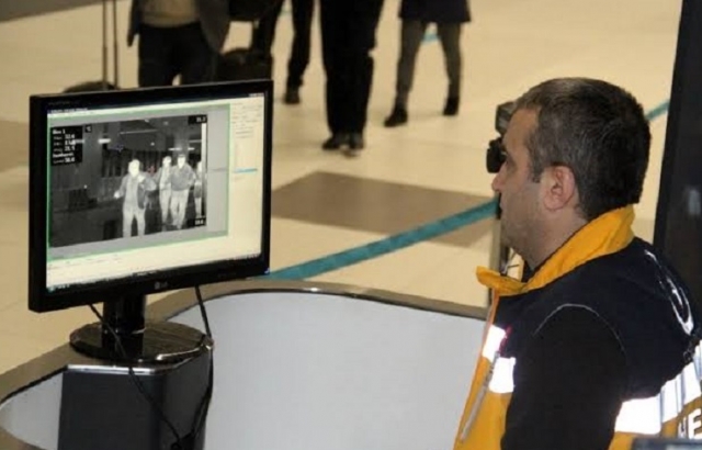 Çin’den gelen yolcular İstanbul Havalimanı’nda termal kameralarla kontrol edildi