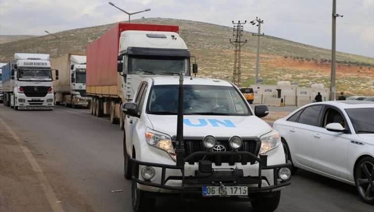 BM İdlib’e 83 tır gıda ve çadır yardımı gönderdi