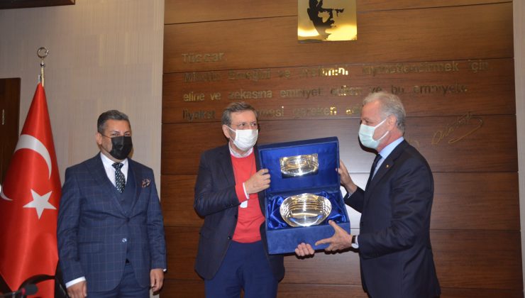TOBB Başkanı Hisarcıklıoğlu İTSO’yu ziyaret etti