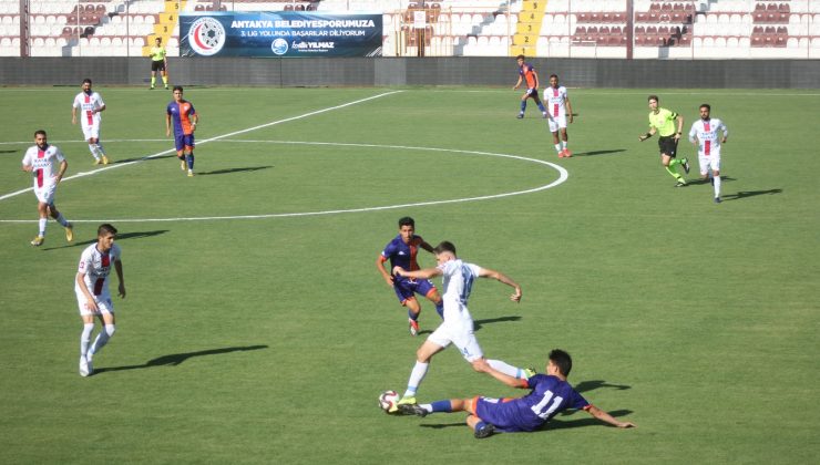 Antakya Belediyespor, İskenderunspor dostça 1-1