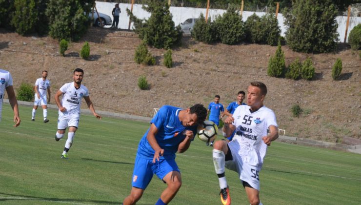 İskenderunspor, Gaziantep Ankas’a 2-1 mağlup oldu