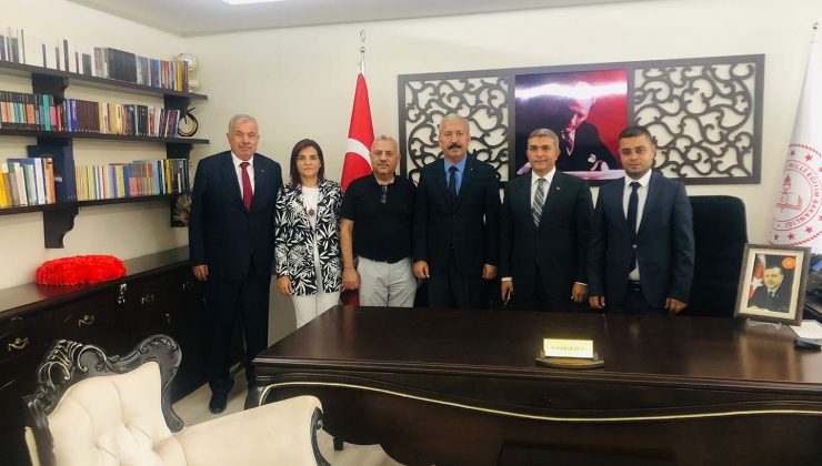 Başkan Yılmaz’dan Karahan’a tebrik  ziyareti