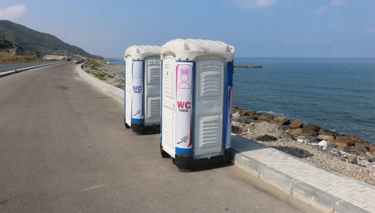 Kıyı Şeridine Mobil Tuvalet Uygulaması