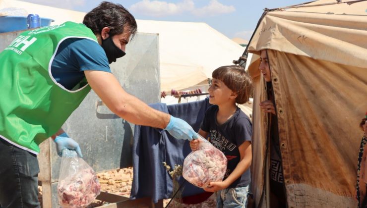 İHH’dan Suriye’deki ihtiyaç sahibi ailelere yardım