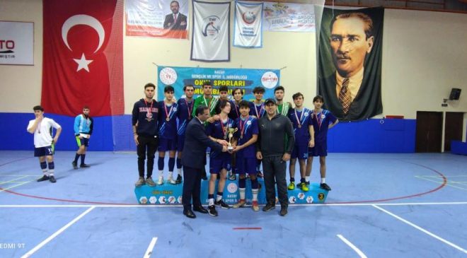 Futsalın Şampiyonu Antakya Anadolu Lisesi