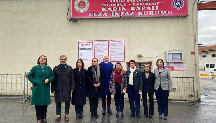 CHP’li Kadın Vekiller Kabaş’ı Cezaevinde Ziyaret