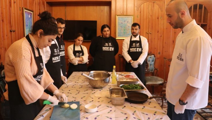 Gastronomi kenti Hatay’da geleceğin aşçıları yetiştiriliyor