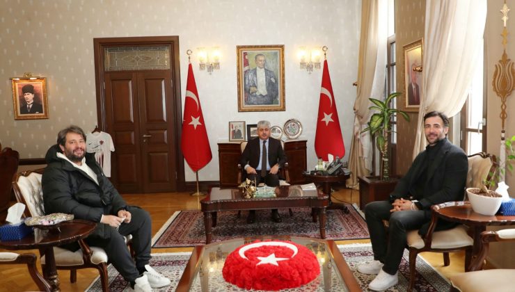 Ömer Erdoğan’dan Vali Doğan’a ziyaret