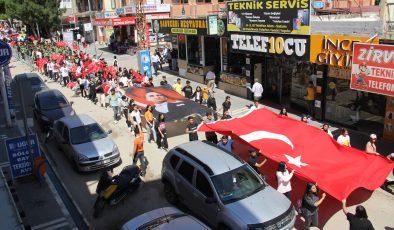Kırıkhan’da Atatürk’ü Anma ve Saygı Yürüyüşü Yapıldı