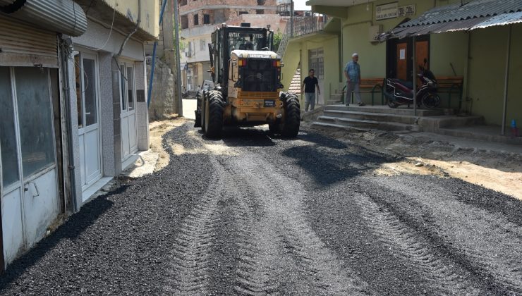 Antakya Belediyesi Yol Çalışmalarını Sürdürüyor