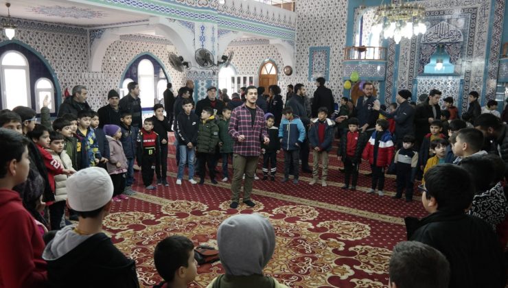 Haydi Çocuklar Camiye Etkinliği Gerçekleştirildi