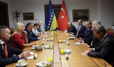 Erdoğan, Bosna Hersek heyetini kabul etti 