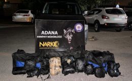 Adana’da 31 kilo 700 gram esrar ele geçirilen araçtaki 3 zanlı tutuklandı