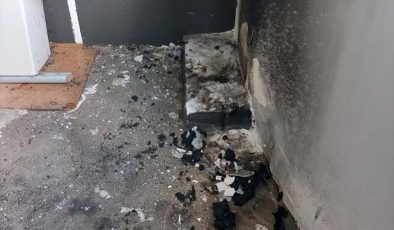 Apartman dairesinde çıkan yangın hasara yol açtı