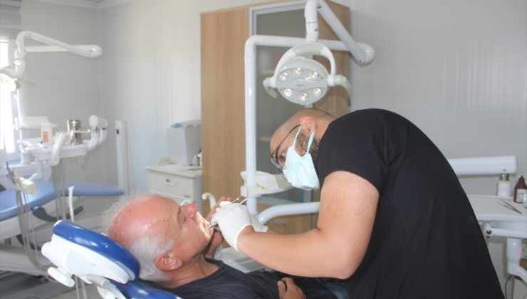 Diş Sağlığı Hizmeti Prefabrik Merkeze Taşındı