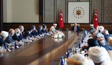 Cumhurbaşkanı Erdoğan Müslüman Alimler Heyeti’ni kabul etti