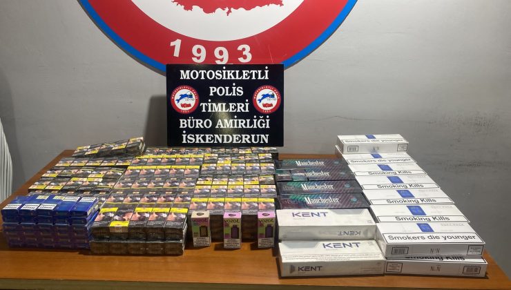 Hatay’da 630 Paket Kaçak Sigara Ele Geçirildi