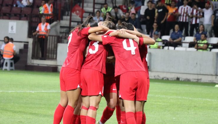 A Milli Kadın Futbol Takımı 3 Puanı Aldı