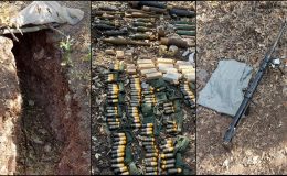 Irak’ın kuzeyinde terör örgütü PKK’ya ait silah ve mühimmat ele geçirildi