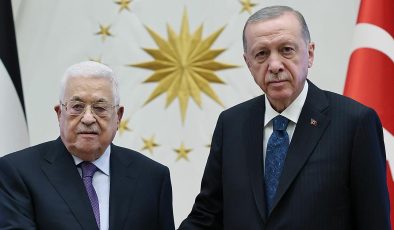 Cumhurbaşkanı Erdoğan, Filistin Devlet Başkanı Abbas’la telefonda görüştü