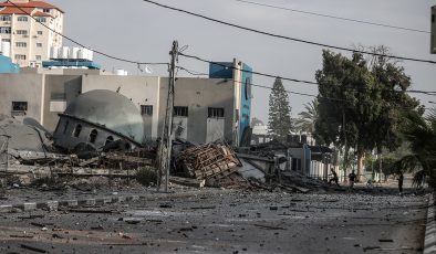 İsrail’in Gazze saldırılarında yıkılan cami sayısı 33’e yükseldi￼