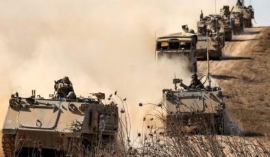 Sınırı geçen İsrail tankları, Gazze’nin kuzeyine konuşlandırıldı