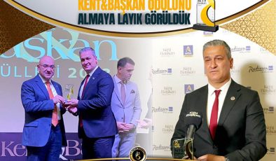 Başkan Gül’e “En Başarılı Belediye Başkanı” Ödülü