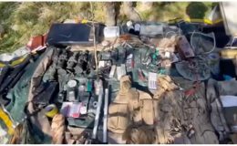 Pençe-Kilit Operasyonu bölgesinde teröristlere ait çok sayıda mühimmat ele geçirildi