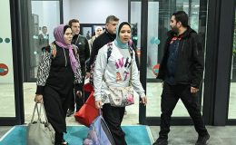 Gazze’den tahliye edilen Türk vatandaşları İstanbul’a geldi 