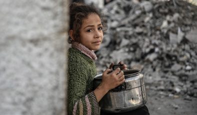 Gazze’de yaşanan açlık felaketi en fazla çocukları etkiliyor