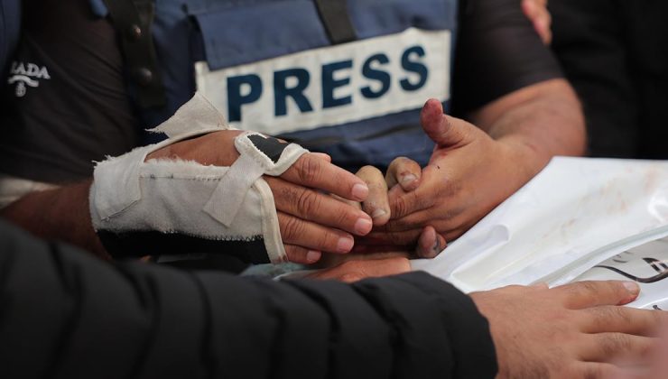 Filistinli Gazeteciler Sendikası: İsrail Gazze Şeridi’ndeki gazetecilerin yüzde 10’unu öldürdü