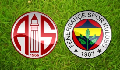 Fenerbahçe Antalya deplasmanında