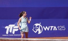 Milli tenisçi Zeynep Sönmez, Megasaray Hotels Açık’ta ikinci tura çıktı