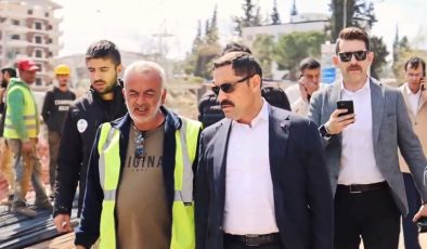 Vali Masatlı, Kırıkhan’da İnşaat Projelerini İnceledi