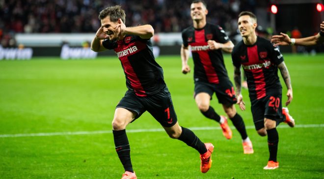 Bayer Leverkusen, Bundesliga’da ilk şampiyonluğunu garantiledi