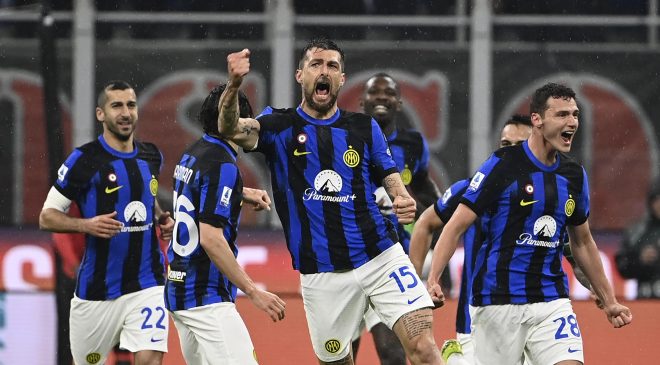 Inter, derbi maçta Milan’ı 2-1 yenerek Serie A’da 20 şampiyonlukla 2. yıldızı taktı