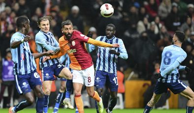 Lider Galatasaray, bugün Yukatel Adana Demirspor’a konuk olacak