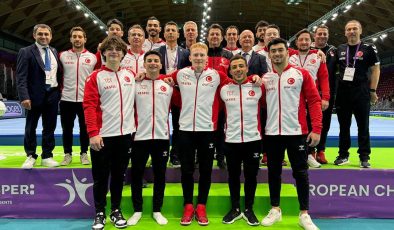 Milli cimnastikçiler, Artistik Cimnastik Avrupa Şampiyonası’nda dördüncü oldu