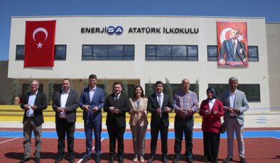 EnerjiSA Atatürk İlkokulu Hatay’da Törenle Açıldı
