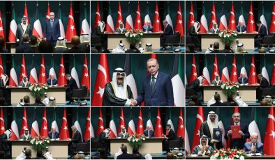 Türkiye ile Kuveyt arasında 6 anlaşma imzalandı 