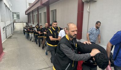 Adana merkezli dolandırıcılık operasyonunda 18 zanlı tutuklandı