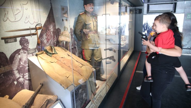 Çanakkale Savaşları Mobil Müze Tırı, Hatay’da